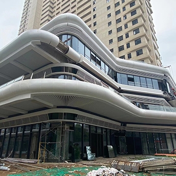 惠州建筑艺术铝板